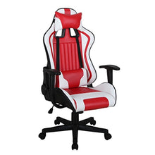 Load image into Gallery viewer, TITAN-X SERIES/ 1063 GAMING CHAIR (RED &amp; WHITE)
