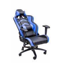 Load image into Gallery viewer, PRO-X SERIES/ 7608 GAMING CHAIR (BLUE &amp; BLACK)
