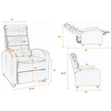 Load image into Gallery viewer, LUXURY SERIES/ 810 THEATRE GAMING RECLINER SET OF 2 (GREY)
